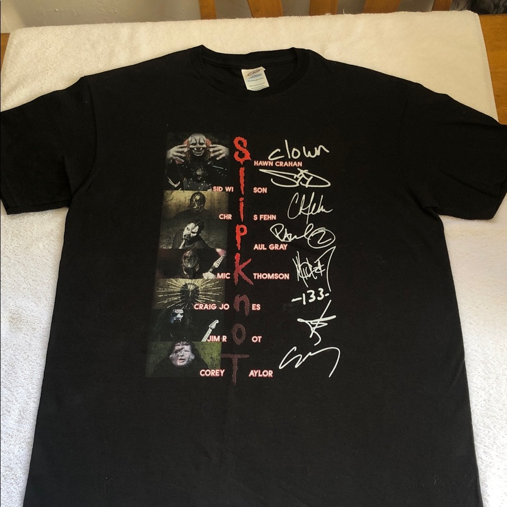 Unisex- Slipknot Graphic Tee Delta Black
